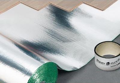 Sous-couche Excellence de 2.5mm d'épaisseur en rouleau de 10m² pour isolation phonique et thermique sous parquet et stratifié.