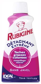Détachant textile Extrême Rubigine pour taches grasses et colorées, flacon de 100 ml