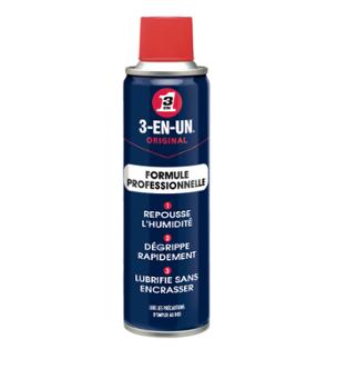 Huile Formule Professionnelle 3-EN-UN Original 250 ml, multifonction dégrippant et lubrifiant