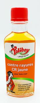 Raviveur et rénovateur bois Poliboy Contre Rayures jaune 100 ml