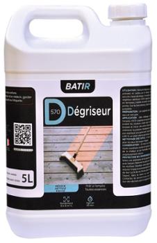 Dégriseur D570 5L nettoyant et éclaircissant pour bois
