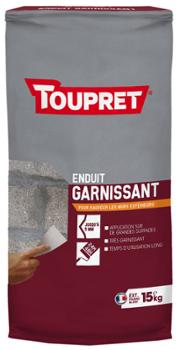 Enduit de rebouchage et garnissage extérieur en poudre de 15 kg, en sac