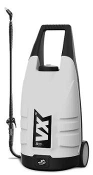 Pulvérisateur électrique sur batterie VX 20 ALKA 20L pour la pulvérisation professionnelle de fluides dans le bâtiment.