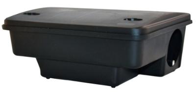 Boîte d'appâtage pour rats avec clé de sécurité, résistante aux intempéries