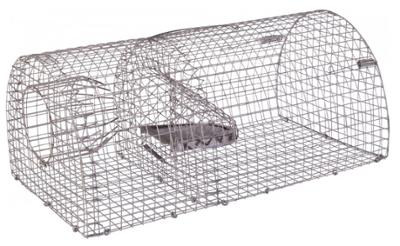 Nasse à rat multiprise forme tunnel, piège robuste pour la capture de rongeurs.