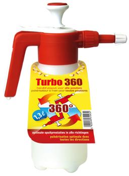 Pulvérisateur à Pression Turbo 360° 1.3L de jardin en plastique