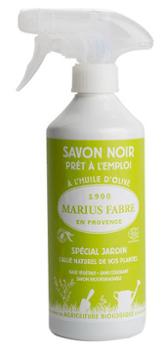 Savon Noir Spécial Jardin, flacon vaporisateur 500 ml pour l'entretien naturel du jardin
