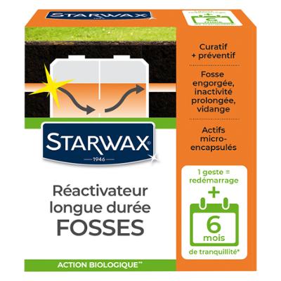 Activateur biologique pour fosses septiques Ré-Activateur Longue Durée 500g