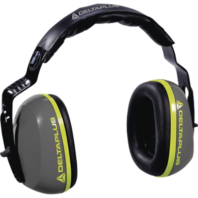 Casque antibruit Interlight gris, arceau réglable, pour protection auditive en bricolage