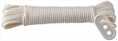 Corde à linge de 10 mètres avec tendeur intégré, robuste pour étendre le linge en extérieur