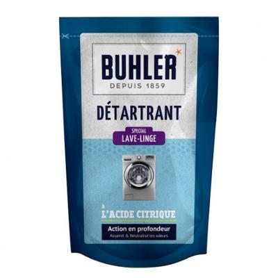 Nettoyant détartrant 200g pour lave-linge, élimine le calcaire et les résidus pour un entretien optimal.
