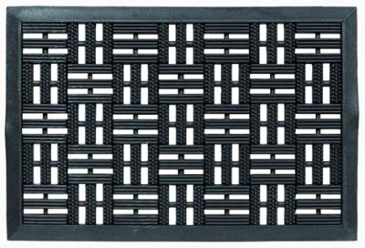 Tapis gratte-pieds extérieur Dynamic noir 40 x 60 cm antidérapant