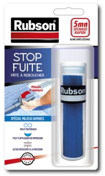 Pâte à reboucher Stop Fuite Easy Service blanche 64g pour réparations étanches et rebouchage rapide