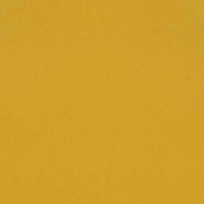 Papier peint vinyle grainé sur intissé uni moutarde Amazing, texture subtile, collection Décorama Unis 2023.
