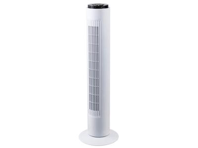 Ventilateur Tour 3 Vitesses 50W avec télécommande et fonction oscillante