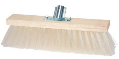 Balai de Cantonnier en PVC Cristal 32 cm avec douille pour nettoyage extérieur