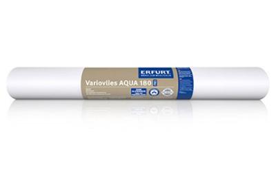Rouleau de voile de rénovation intissé à peindre Variovlies AQUA 180 PRO préencollé
