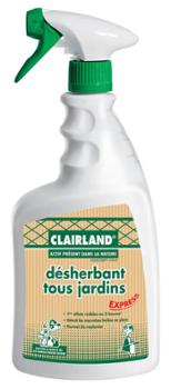 Désherbant Tous Jardins Clairland Vaporisateur 900 ml prêt à l'emploi