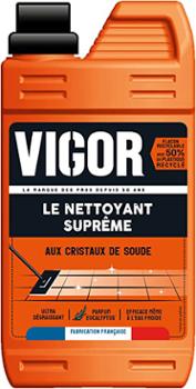 Nettoyant puissant pour sols durs Nettoyant Suprême aux Cristaux de Soude, parfum Eucalyptus, flacon 1 litre