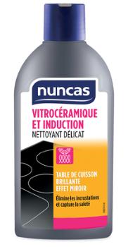 Nettoyant Vitrocéramique et Induction 250 ml en bouteille pour des plaques de cuisson brillantes.