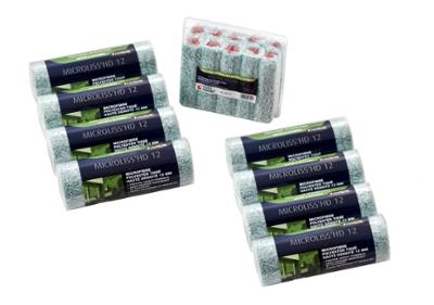 Lot de 18 manchons Microliss HD12 pour rouleaux à peindre, 180mm et 110mm, pour application de laques et finitions lisses.