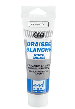 Graisse blanche pour milieu alimentaire en tube de 125 ml