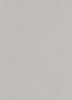 Papier peint vinyle grainé sur intissé uni textile gris, avec une texture subtile effet tissu.