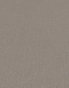 Papier peint vinyle grainé sur intissé uni textile taupe clair pour une ambiance douce et moderne.