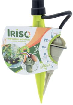 Goutteur sur Pied Iriso, système d'irrigation goutte à goutte pour un arrosage précis et économique des plantes du jardin.