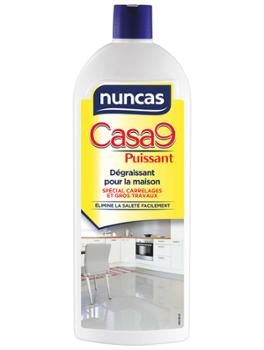 Casa9 Puissant Dégraissant Gros Travaux 1L en flacon pour le nettoyage intensif des sols