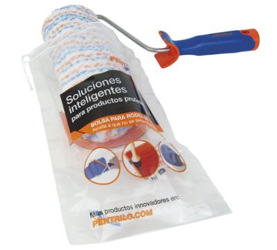 Sacs de conservation transparents pour rouleaux de peinture, 18 x 25 cm, lot de 50