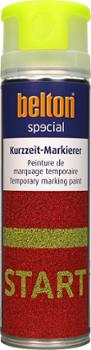 Peinture aérosol SPECIAL de marquage temporaire fluorescente 500 ml pour chantiers