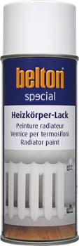 Peinture aérosol blanche SPECIAL Radiateur 80° de 400 ml pour haute température