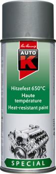 Aérosol de peinture haute température 650°C couleur argent 400 ml pour automobile
