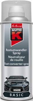 Bombe aérosol Neutraliseur de Rouille 400 ml pour préparer les surfaces métalliques