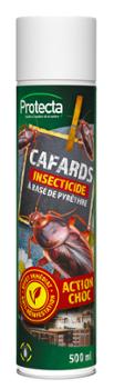 Insecticide anti-cafards Aérosol 500 ml TP18 pour éliminer cafards et blattes