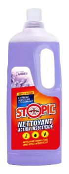 Nettoyant Action Insecticide 1L TP18 pour sols durs, efficace contre les insectes rampants.