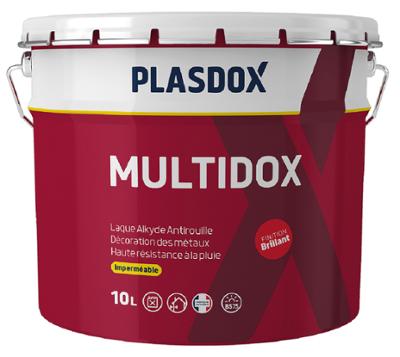 Peinture Multidox Brillant pour métaux, finition brillante et haute protection anticorrosion.