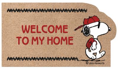 Tapis de sol décoratif Snoopy Joe Cool 40 x 70 cm