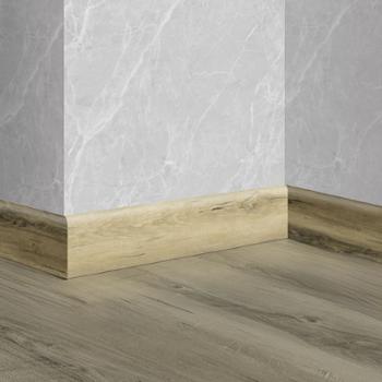 Plinthe PVC Smartfloor Noix Naturel aspect bois