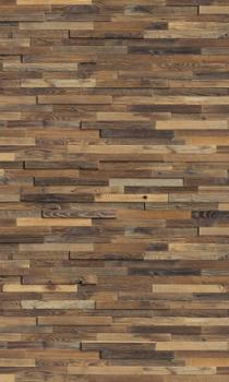 Papier peint panoramique Chalet 300 x 250 cm, motif paysage de montagne