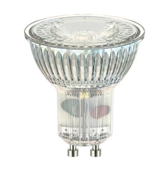 Lot de 2 ampoules spot réflecteur LED GU10 3W 230 Lumens blanc chaud pour un éclairage directionnel et économique.