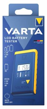 Testeur de Piles Écran LCD universel et portable pour vérifier l'état de charge des piles et accumulateurs