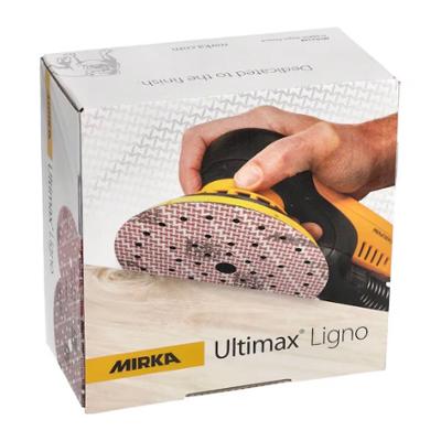 Disque abrasif Ultimax Ligno Ø150 mm auto-agrippant, lot de 50, pour ponçage du bois
