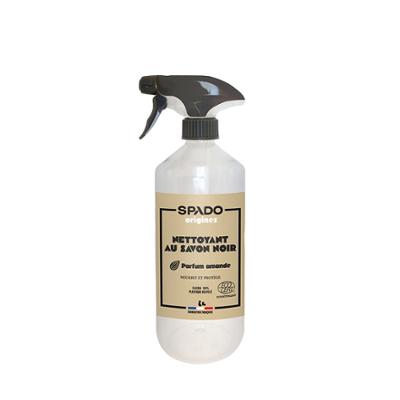 Flacon de Spado Origines Nettoyant Savon Noir à l'Huile de Lin en Gel 750 ml multi-surfaces