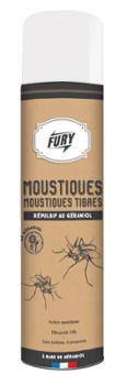 Répulsif moustiques et moustiques tigres, flacon spray 400 ml TP19