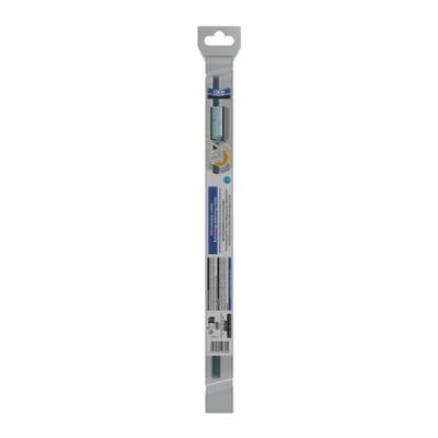 Joint bas de porte de douche tubulaire transparent de 1 mètre pour verre 5 à 8 mm