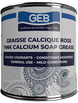 Graisse calcique rose 300 g pour lubrification et protection du matériel d'outillage