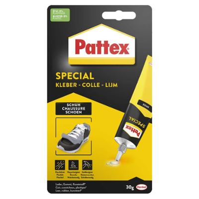 Tube de colle spéciale chaussures transparente 30 g pour réparation