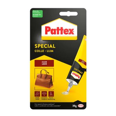 Colle Spécialités Cuir Transparente en tube de 30 g pour réparation et assemblage
